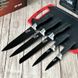 Набір ножів та кухонного приладдя Zepline 14 предметів на підставці