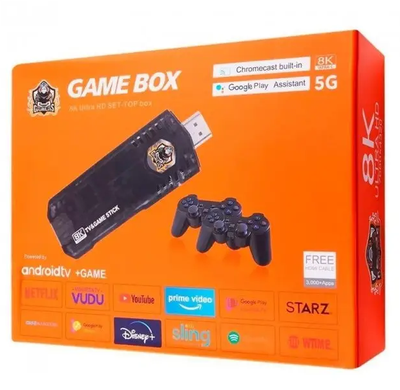 Ігрова консоль/приставка GAME BOX X8 8K/5G (два джойстики)