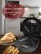 Мультимейкер 6в1 BITEK 750Вт з антипригарним покриттям Сендвічниця зі змінними формами для вафель, горішків, печива та страв на грилі
