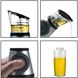 Пляшка для олії з мірною чашею-дозатором та помпою на 500 мл Press & Measure