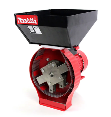 Зернодробилка Makita EFS 4200, 4.2 кВт, 280 кг/год Кормоподрібнювач Макіта для зерна та качанів кукурудзи