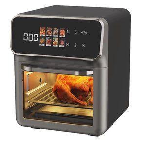 Електрична мультипіч Top kitchen на12 л з обдувом та підсвіткою сенсорне управління 4200Вт