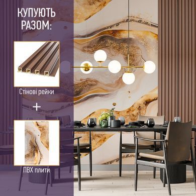 Декоративная ПВХ плита 1,22м х 2,44м х 3мм SW-00002597