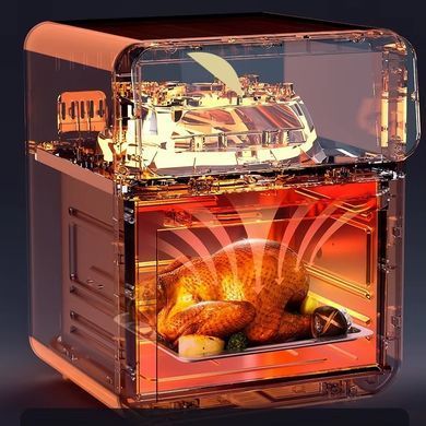 Електрична мультипіч Top kitchen на12 л з обдувом та підсвіткою сенсорне управління 4200Вт