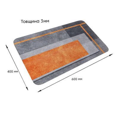 Влагопоглощающий коврик 400х600х3мм SW-00002552