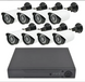 Комплект відеоспостереження DVR KIT 945 на 8 камер, гібридний відеореєстратор Full HD 1080P, для вулиці та приміщення