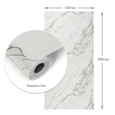 Самоклеюча стінова PET плитка в рулоні 1200х3000х2мм SW-00002665