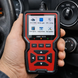 Автомобильный диагностический адаптер OBD2 с цветным дисплеем и украинским интерфейсом V519 Red