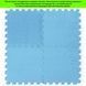 Підлога-пазл плюшевий 30х30х1см Блакитний (D) SW-00002090