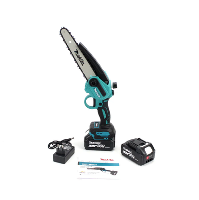 Аккумуляторная мини-пила Makita DUC155HN-8 (36V, 5AH, шина 20 см) с автоматической смазкой цепи