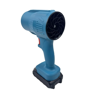 Повітродувка акумуляторна ручна з USB-зарядкою Turbo Handheld Fan T60 Blue