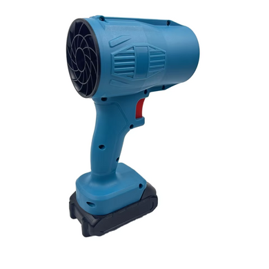 Повітродувка акумуляторна ручна з USB-зарядкою Turbo Handheld Fan T60 Blue
