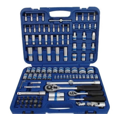 Автомобільний Набір Інструментів Piece Tool Set на 108 Ручних Інструментів у Пластиковому Кейсі