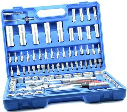 Автомобільний Набір Інструментів Piece Tool Set на 108 Ручних Інструментів у Пластиковому Кейсі