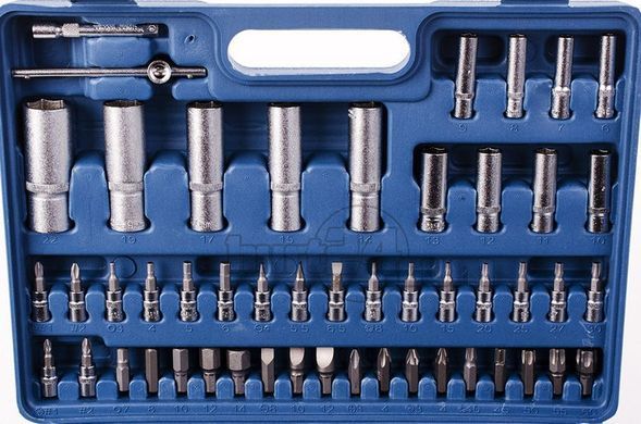 Автомобільний Набір Інструментів Piece Tool Set на 108 Ручних Інструментів у Пластиковому Кейсі