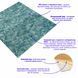 Декоративна 3D панель самоклейка 700х700х4мм Морська мармурова плитка (362) SW-00000530