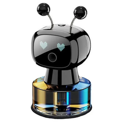 Автоматичний ароматизатор у машину Smart Robot &mdash; робот-дифузор для авто на USB, інтерактивний ароматизатор з LED-підсвіткою