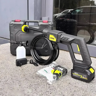 Акумуляторна мийка високого тиску MDHL 8100 &mdash; бездротова мінімийка 48V, 2 акумулятори, у кейсі