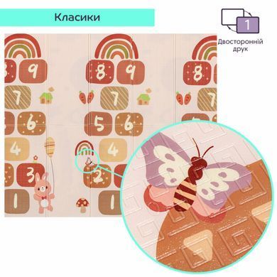 Дитячий складний термокилимок 177см х 195см х 7мм SW-00003037