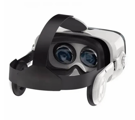 Окуляри віртуальної реальності VR JBV15 з навушниками та геймпадом &mdash; 3D VR-окуляри для смартфона з пультом керування