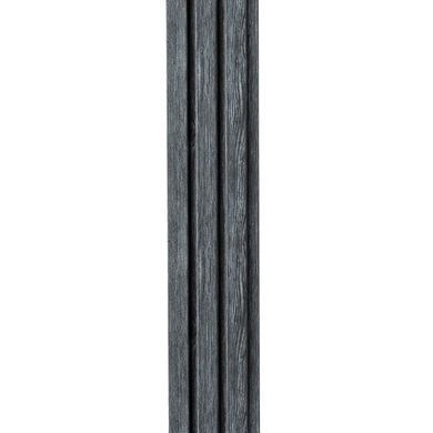 Рейка декоративная PS 2900х115х12мм Темный графит SW-00002128