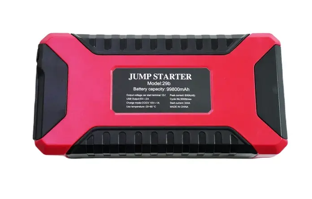 Пускозарядное устройство на 99800мАч с компрессором, JUMPSTARTER 29B / Пусковое устройство для аккумуляторов