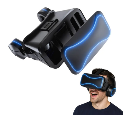 Окуляри віртуальної реальності VR JBV12 із вбудованими навушниками &mdash; 3D VR-окуляри для смартфона, кут огляду 100&deg;