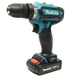 Шуруповерт Makita 331 DWE (24V, 5.0AH) з набором інструментів, запасний акумулятор