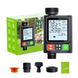 Умный программируемый таймер полива XON Water Timer X-344, 3/4", до 10 программ, ЖК-дисплей, IP54, для сада и огорода, черный