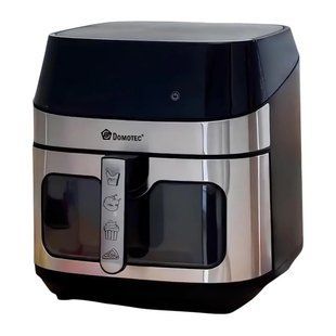 Аерофритюрниця Domotec без масла з об'ємом 12 л та сенсорним керуванням 2800 Вт